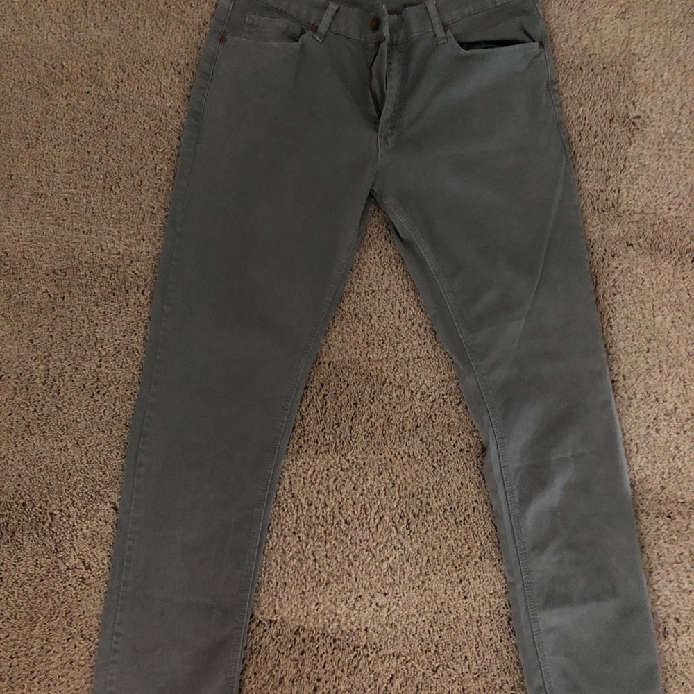 Men’s Gray Slim Fit Zara Jeans